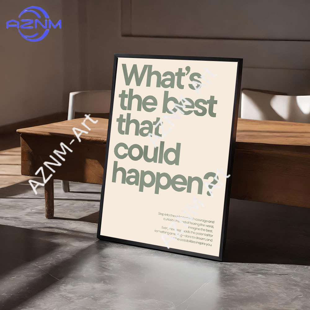 Home Office Inspiration - Minimalist Motivational Quotes Inspirational Discipline Art