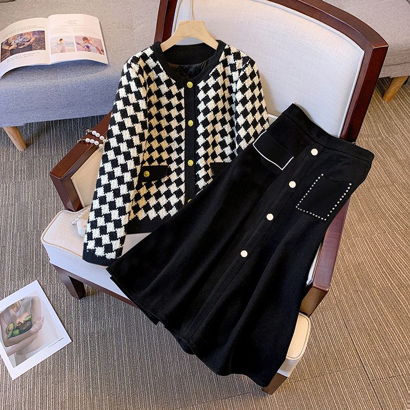 Home Office For Two - Large Size Women's Autumn and Winter