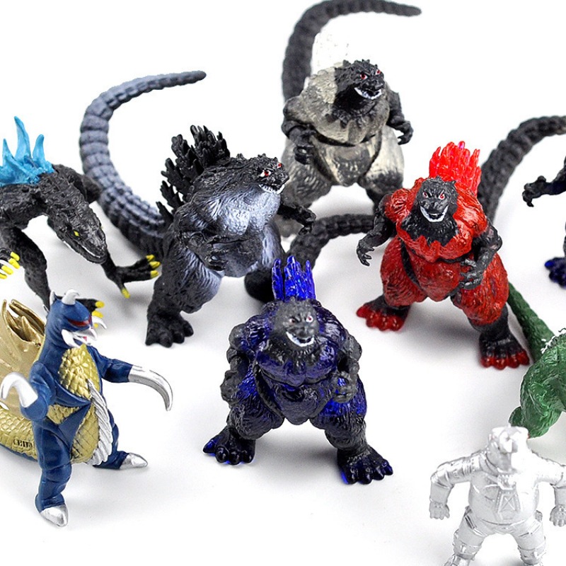 10pcs/set Godzilla Movie Perip - Home Office Kit 评论和价格