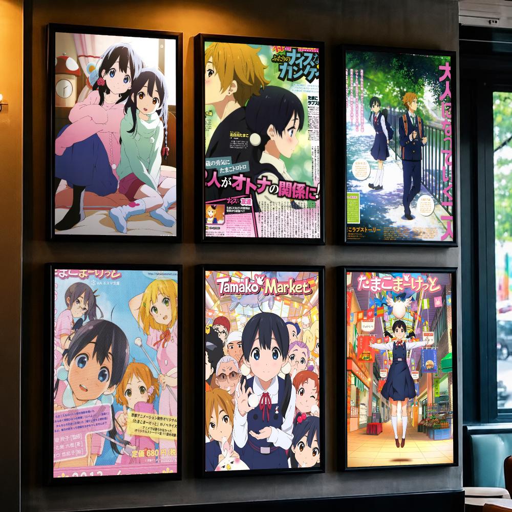 anime T-Tamako Market-T Painti - Home Office Marketing 评论和价格