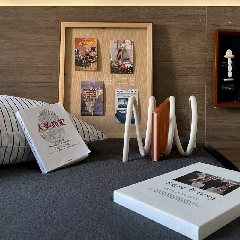 Creative Minimalist Metal Maga - Home Office Bookshelves 评论和价格
