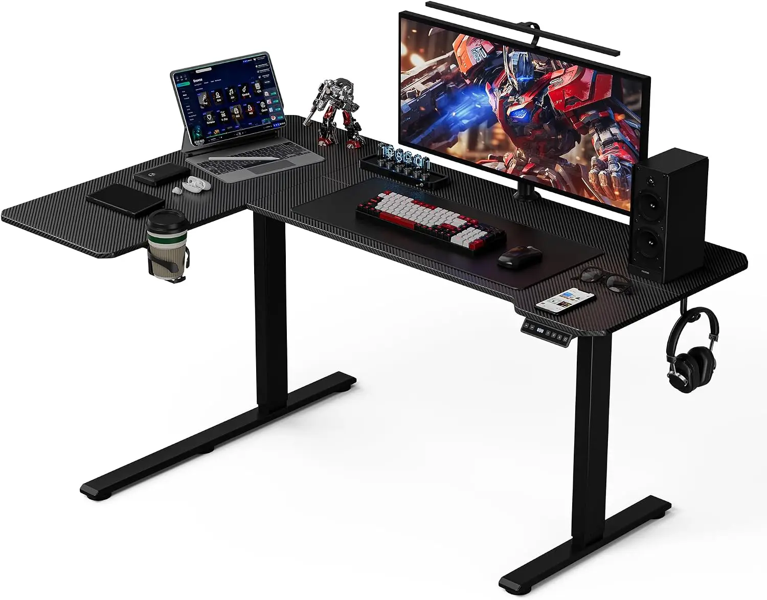 L Shaped Electric Standing Des - Standing Desk Electric 评论和价格