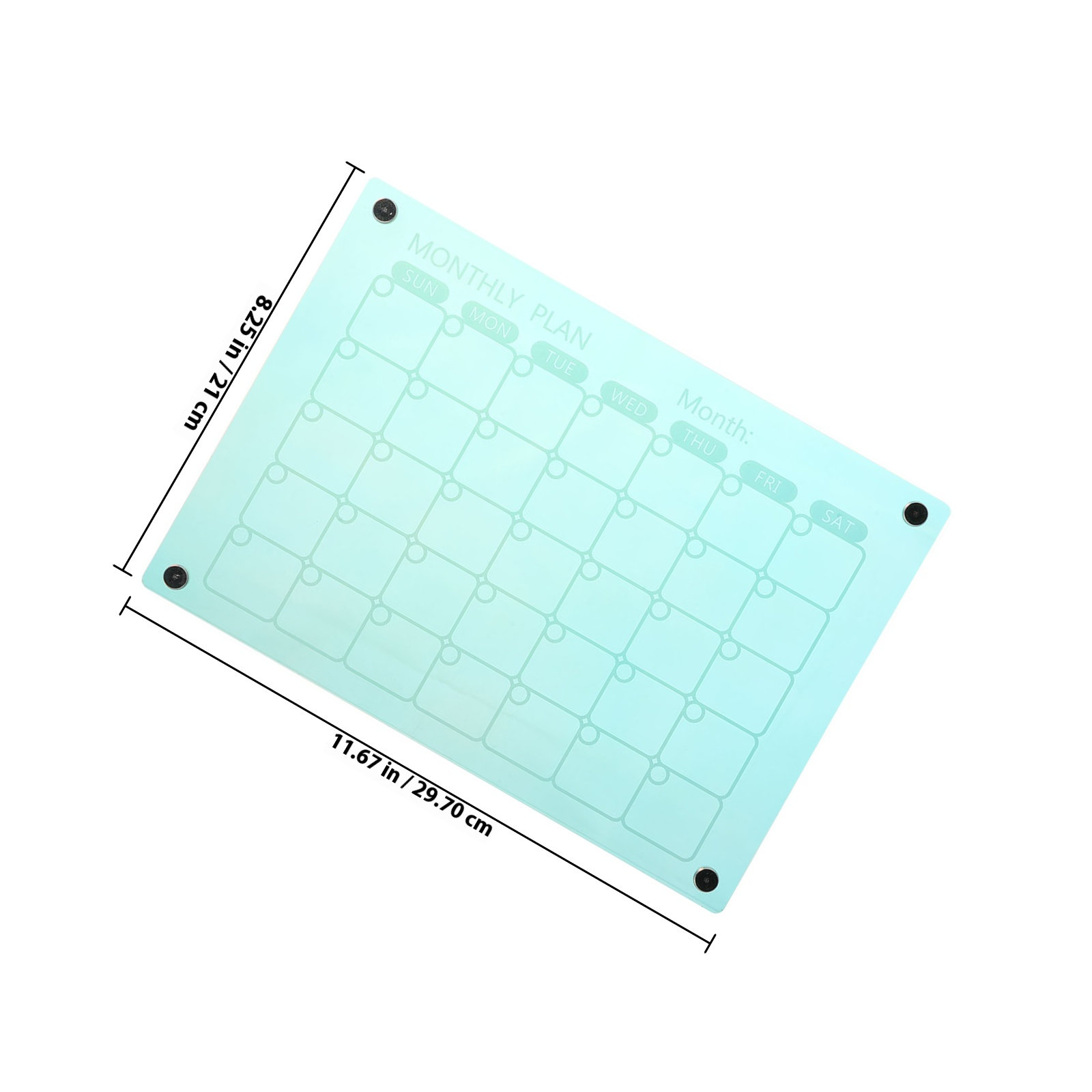 Magnetic Acrylic Dry Erase Boa - Magnetic Calendar Board 评论和价格