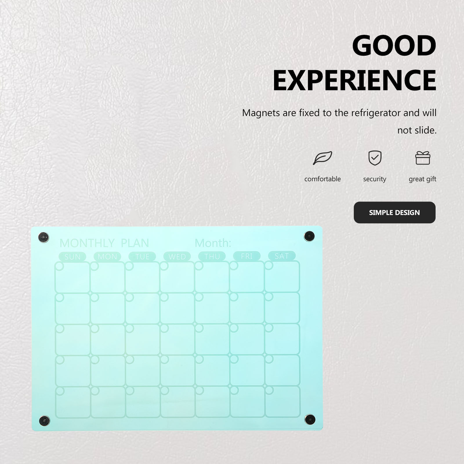 Magnetic Acrylic Dry Erase Boa - Magnetic Calendar Board 评论和价格