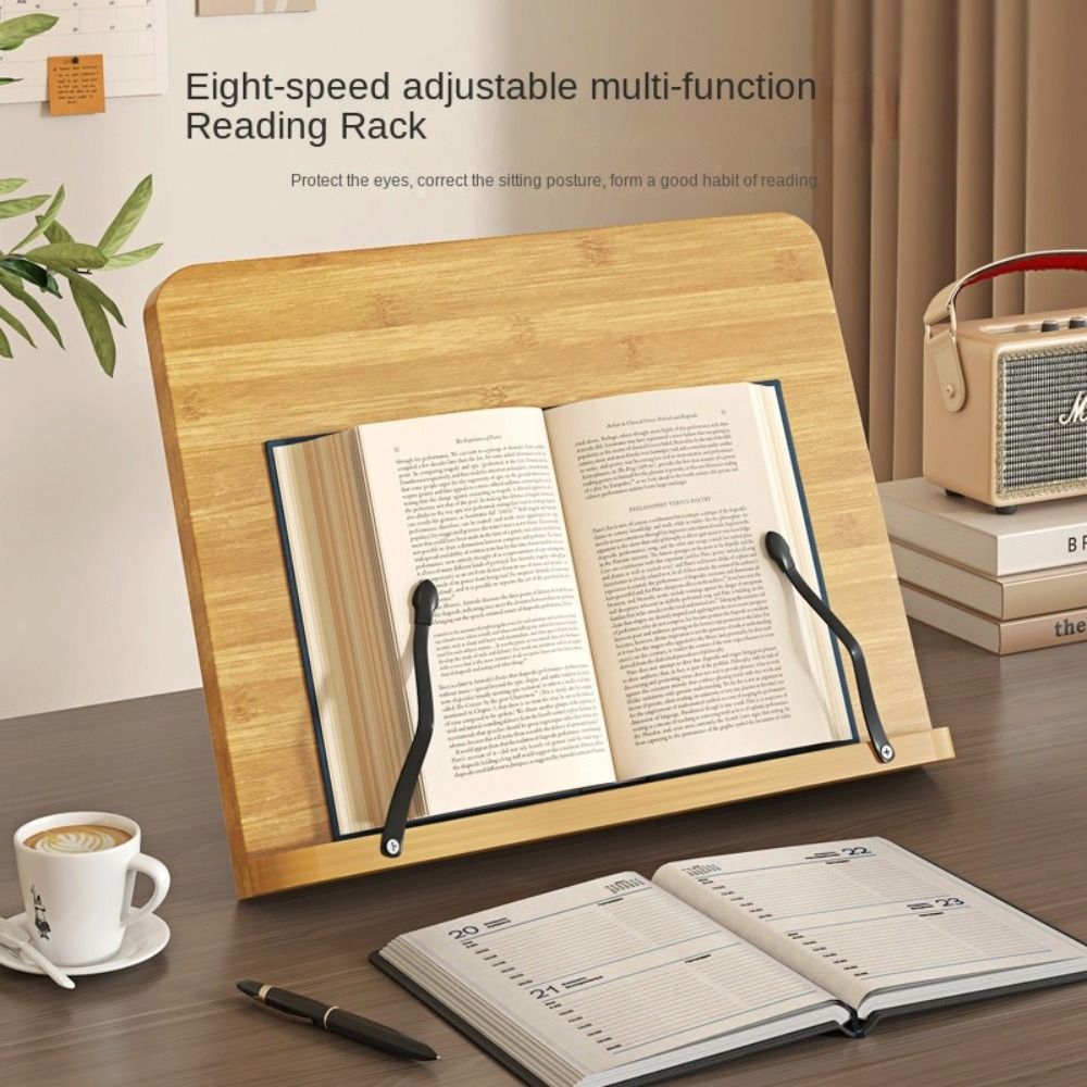 8 Adjustable Tilt Angles Woode - Home Office Bookshelves 评论和价格