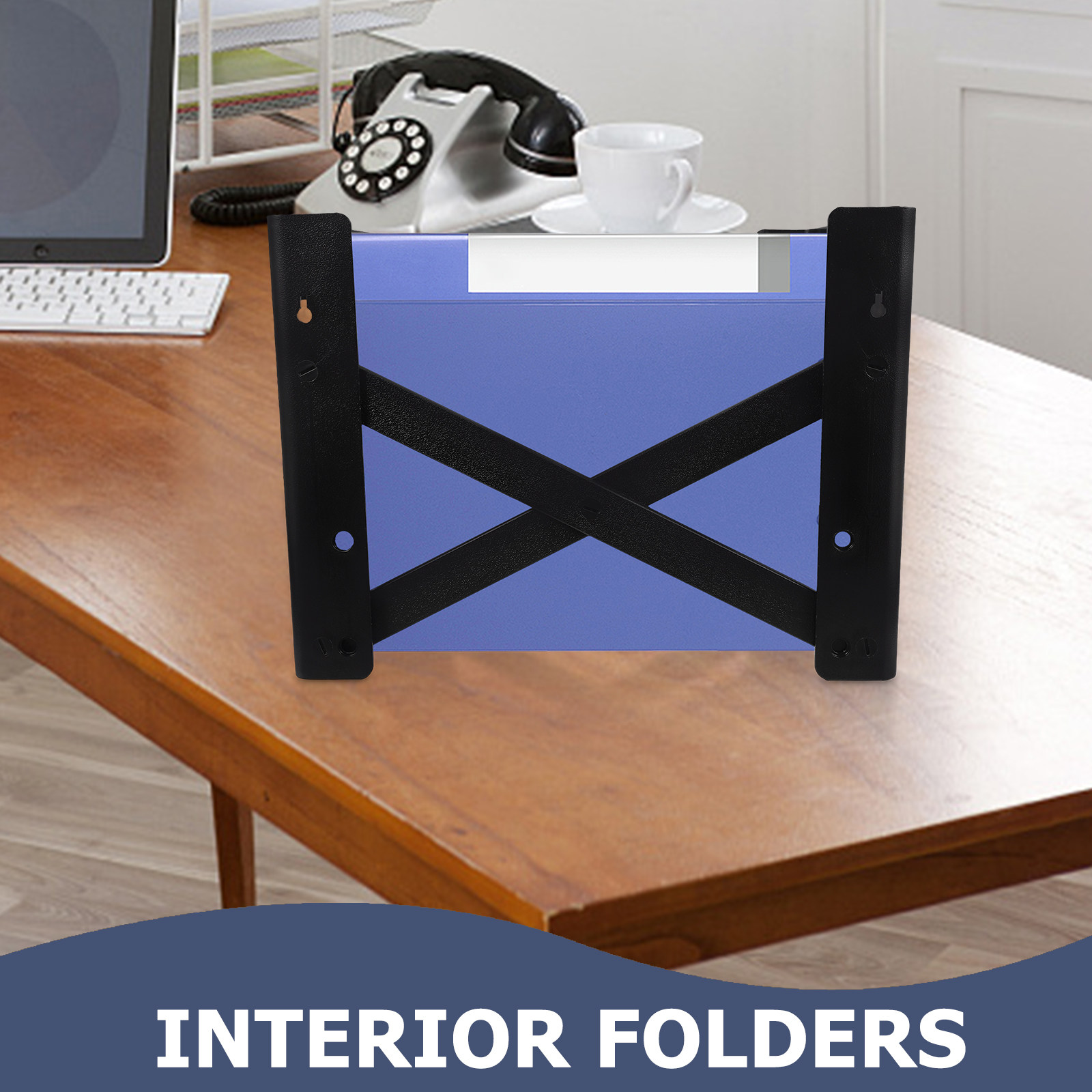 Plastic Desktop File Holder Or - Home Office Bookshelves 评论和价格