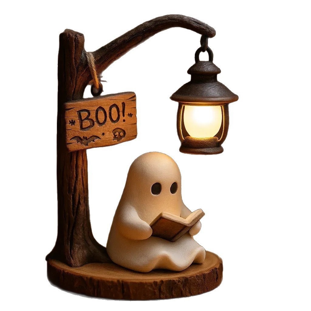 Ghost Reading Lantern 4.3x3.14 - Home Office Bookshelves 评论和价格