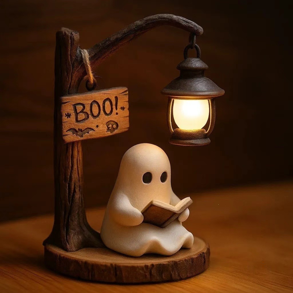 Ghost Reading Lantern 4.3x3.14 - Home Office Bookshelves 评论和价格