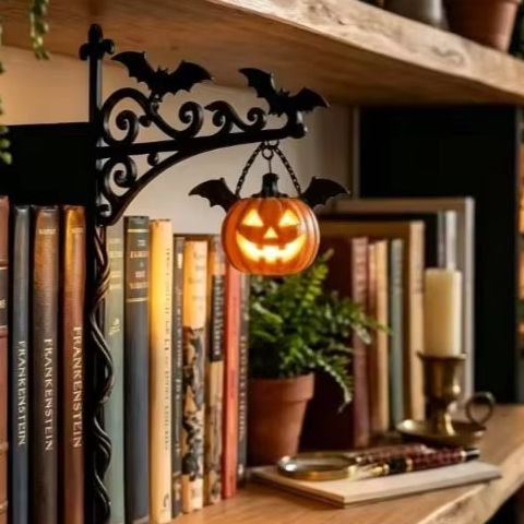 Ghost Bookshelf Lantern，Librar - Home Office Bookshelves 评论和价格