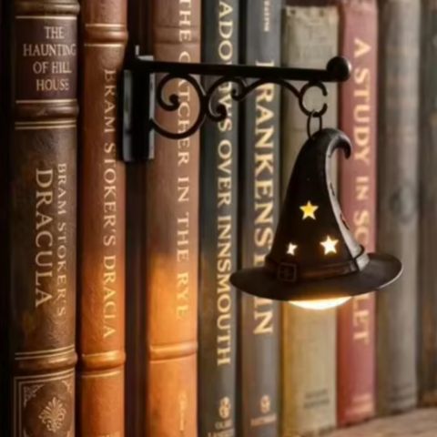 Ghost Bookshelf Lantern，Librar - Home Office Bookshelves 评论和价格