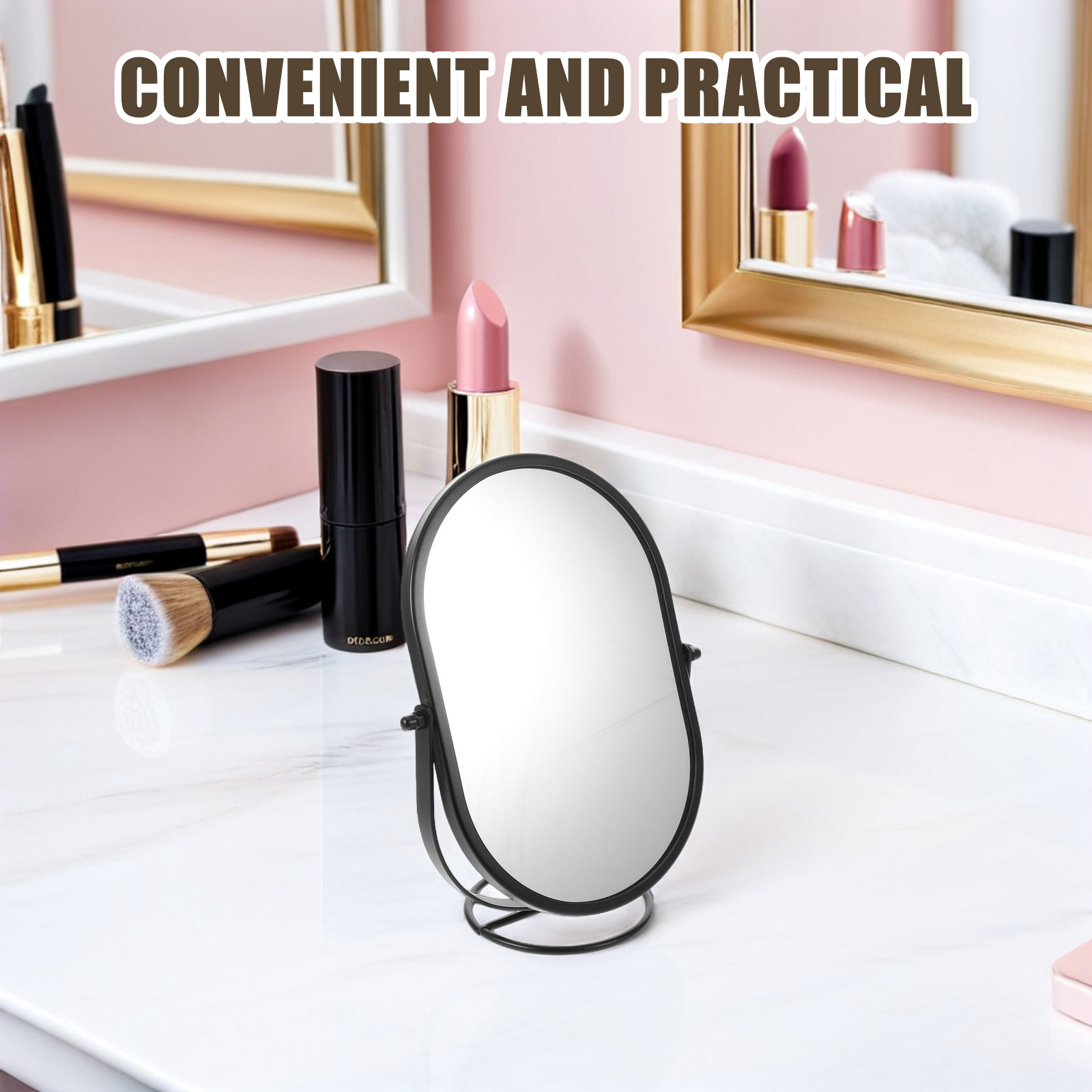 Vanity Desk Swivel Black Oval  - Standing Desk Electric 评论和价格