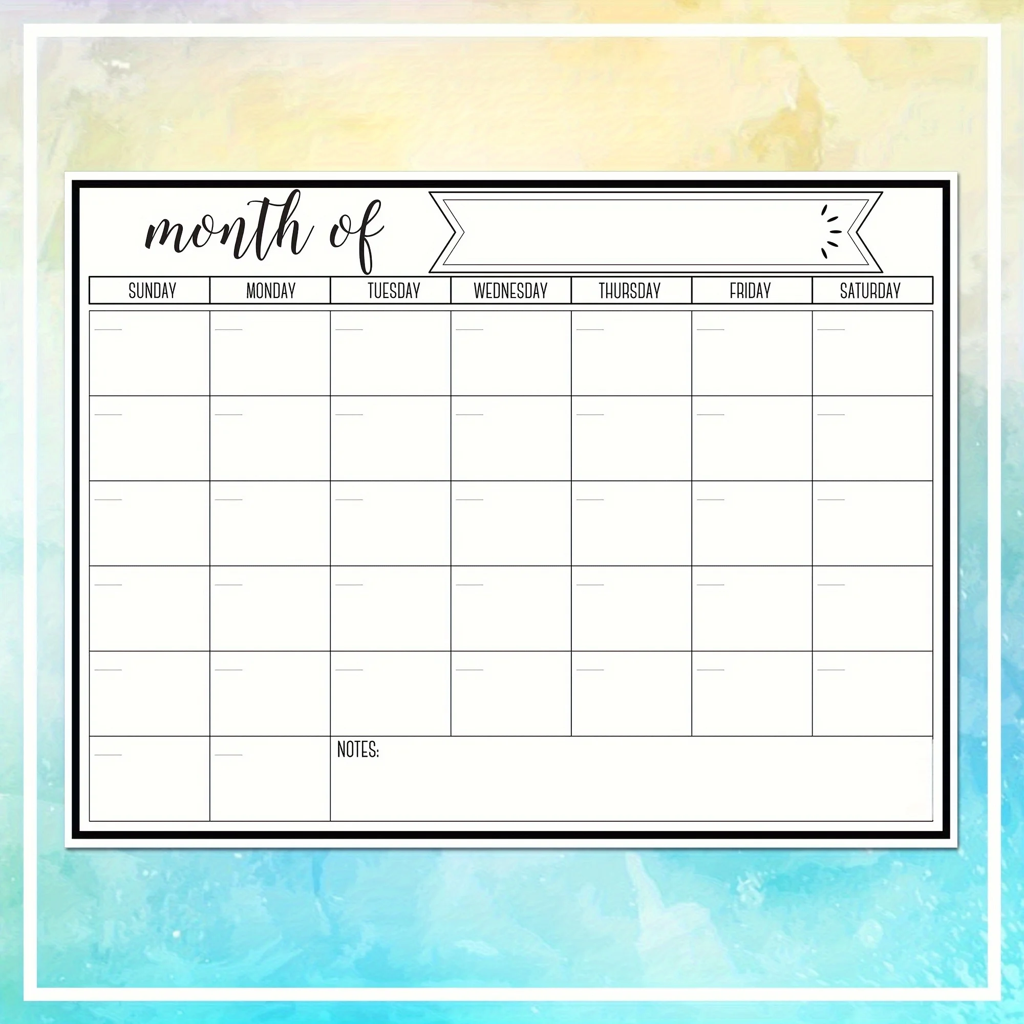 Magnetic Monthly Calendar Whit - Magnetic Calendar Board 评论和价格