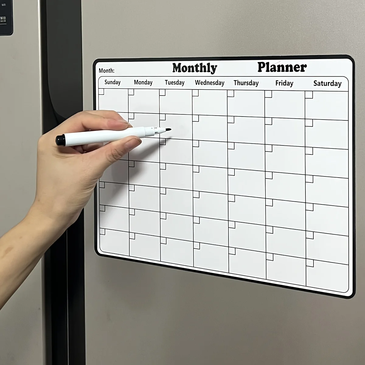 1pc Magnetic Refrigerator Eras - Magnetic Calendar Board 评论和价格