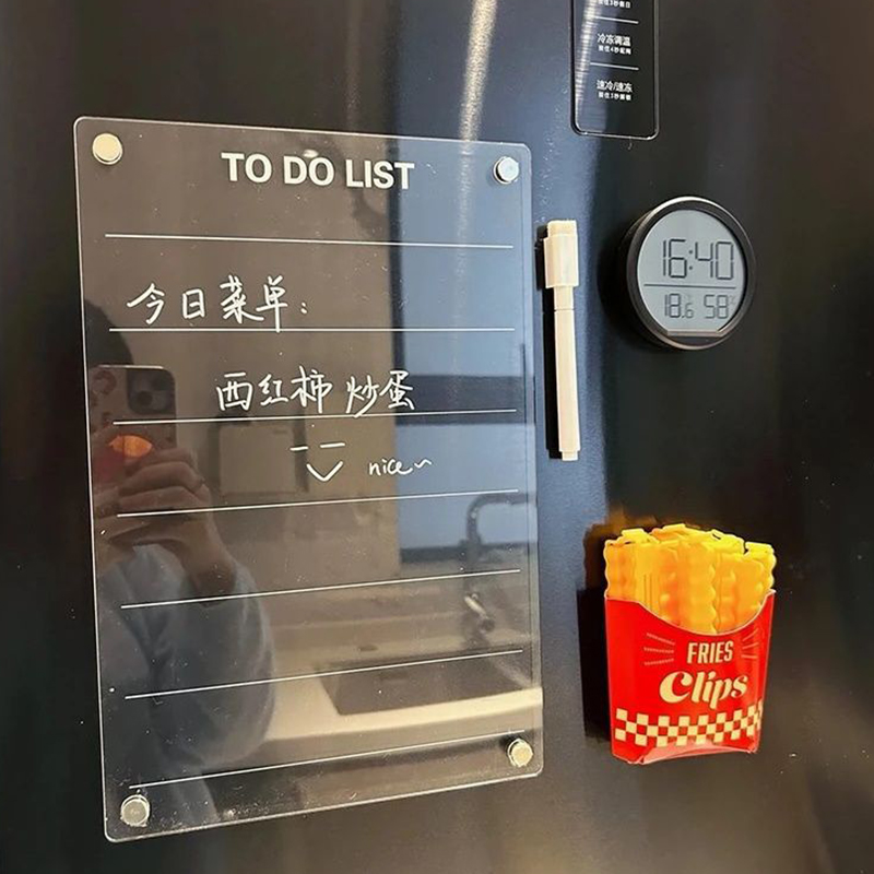 Fashion Acrylic Refrigerator M - Magnetic Calendar Board 评论和价格