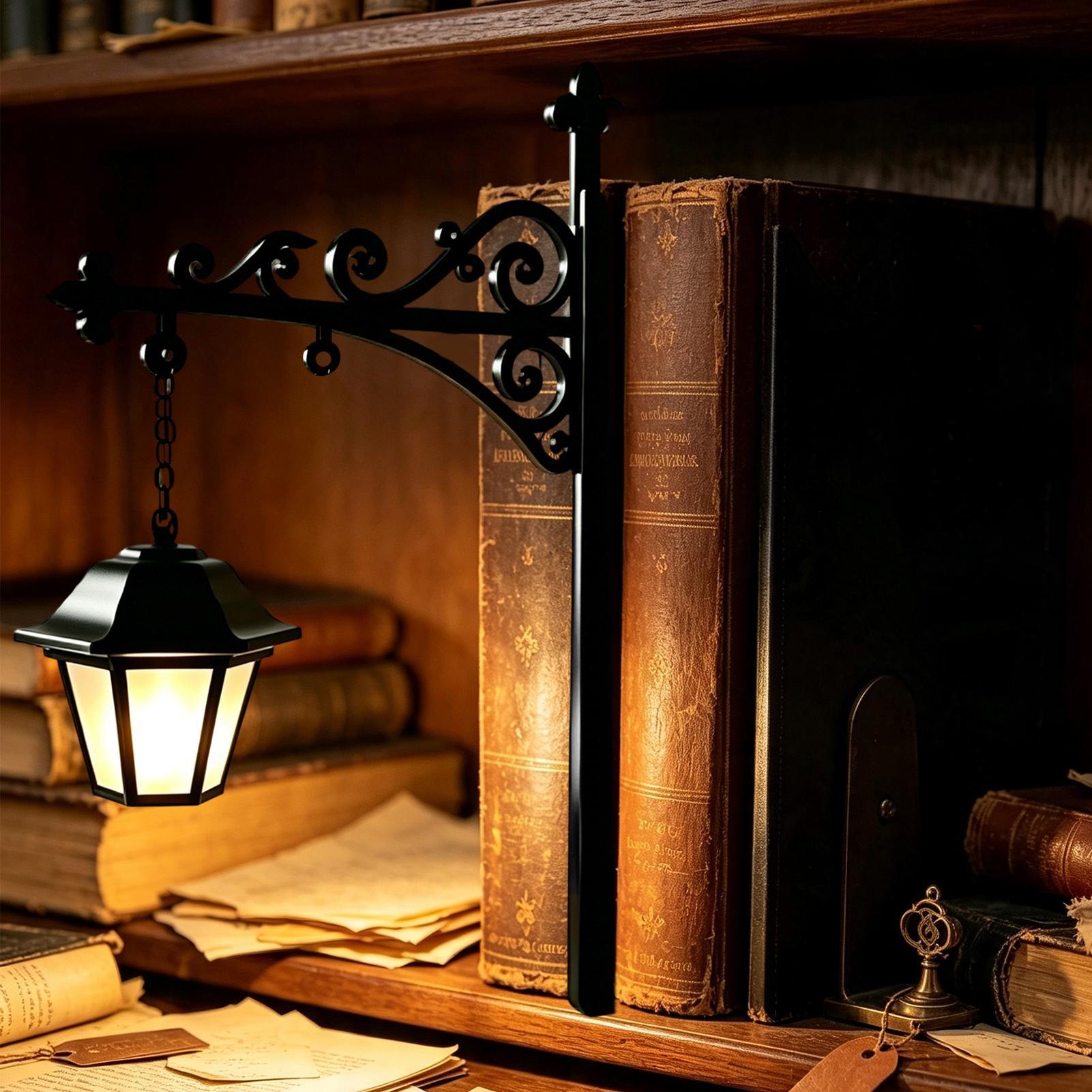 Bookshelf Lamp Library Lantern - Home Office Shed 评论和价格