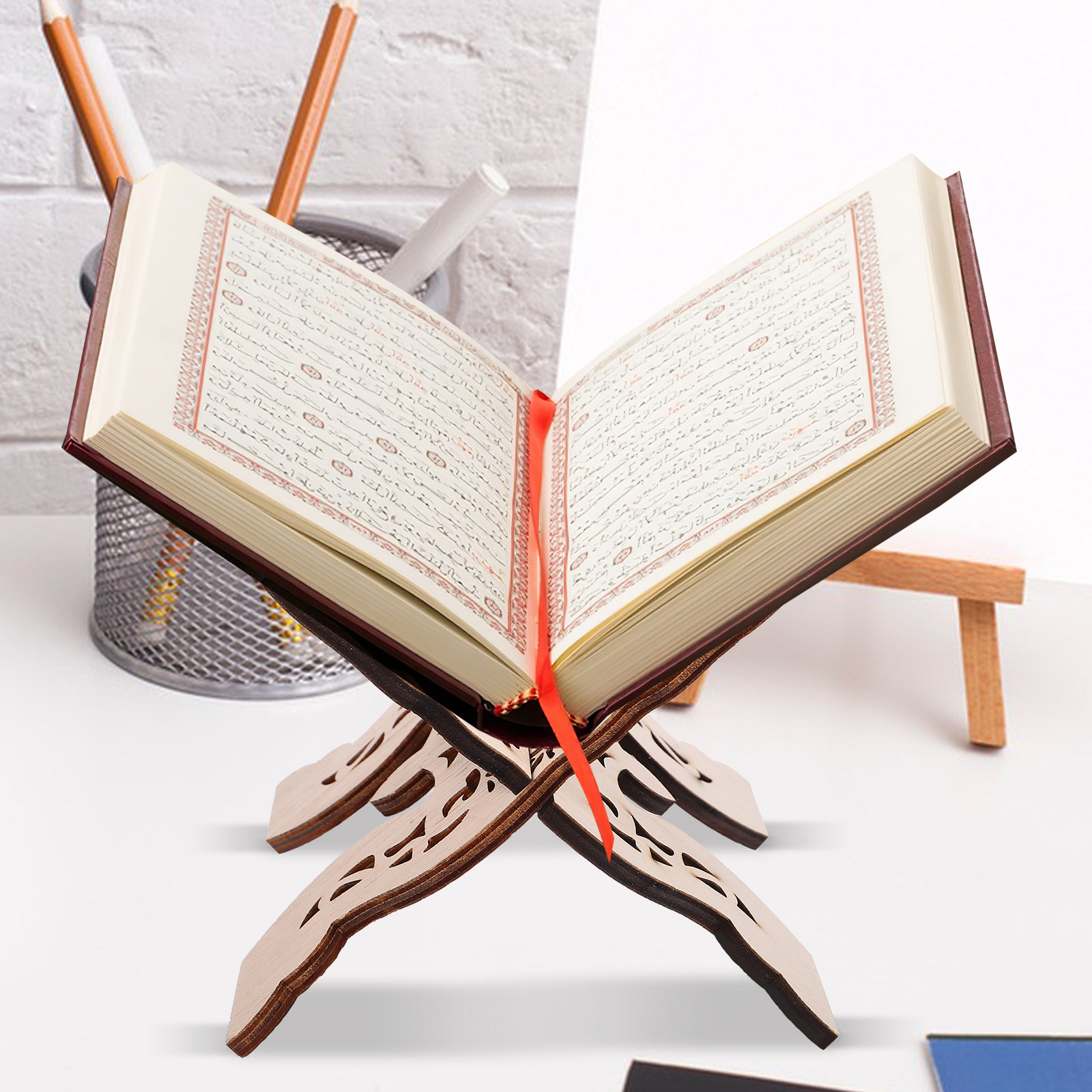 Wooden Reading Stand Desktop B - Home Office Bookshelves 评论和价格