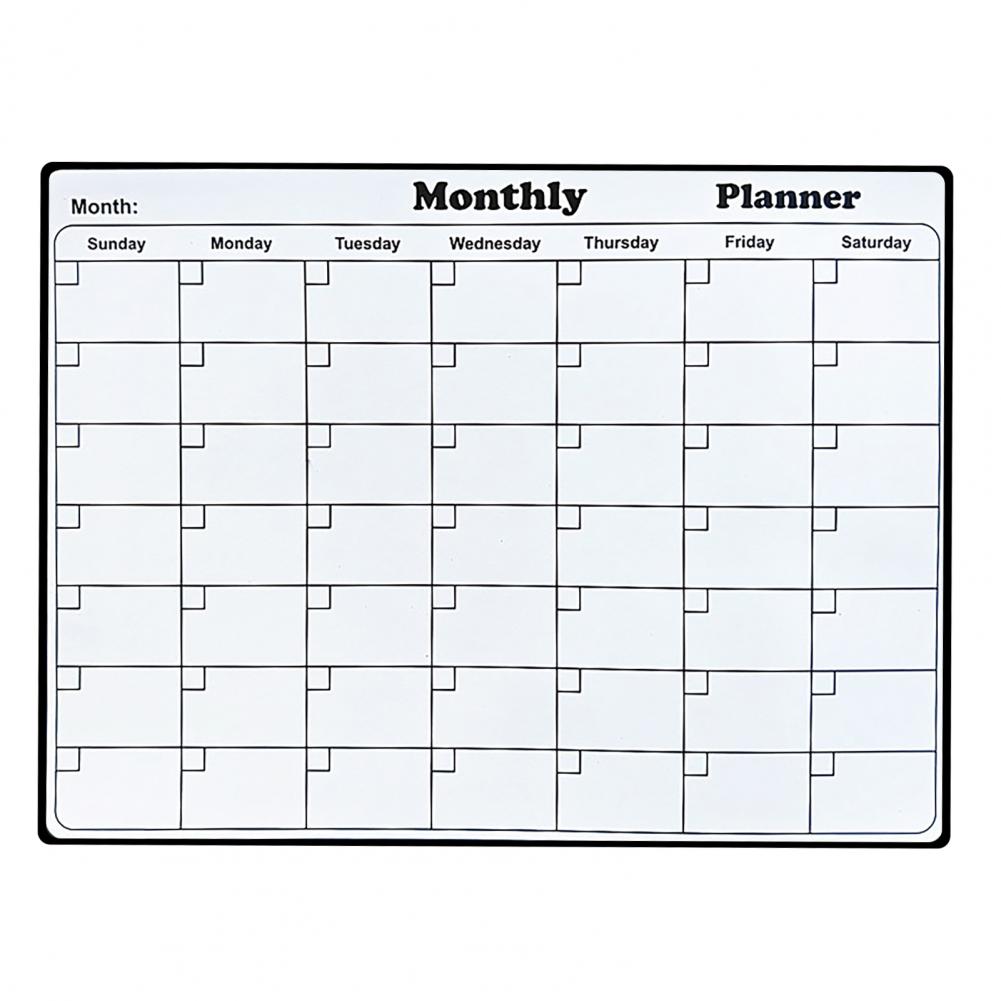 Magnetic Dry Erase Whiteboard  - Magnetic Calendar Board 评论和价格
