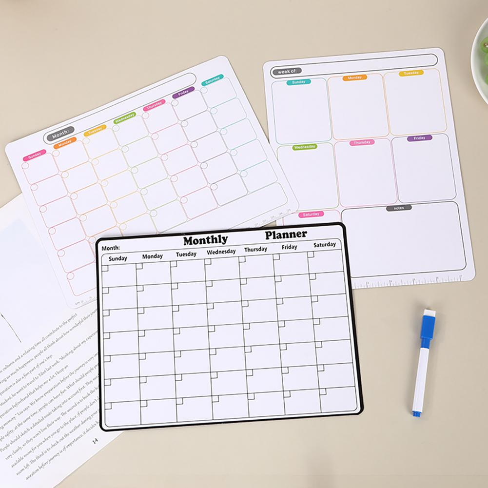 Magnetic Dry Erase Whiteboard  - Magnetic Calendar Board 评论和价格