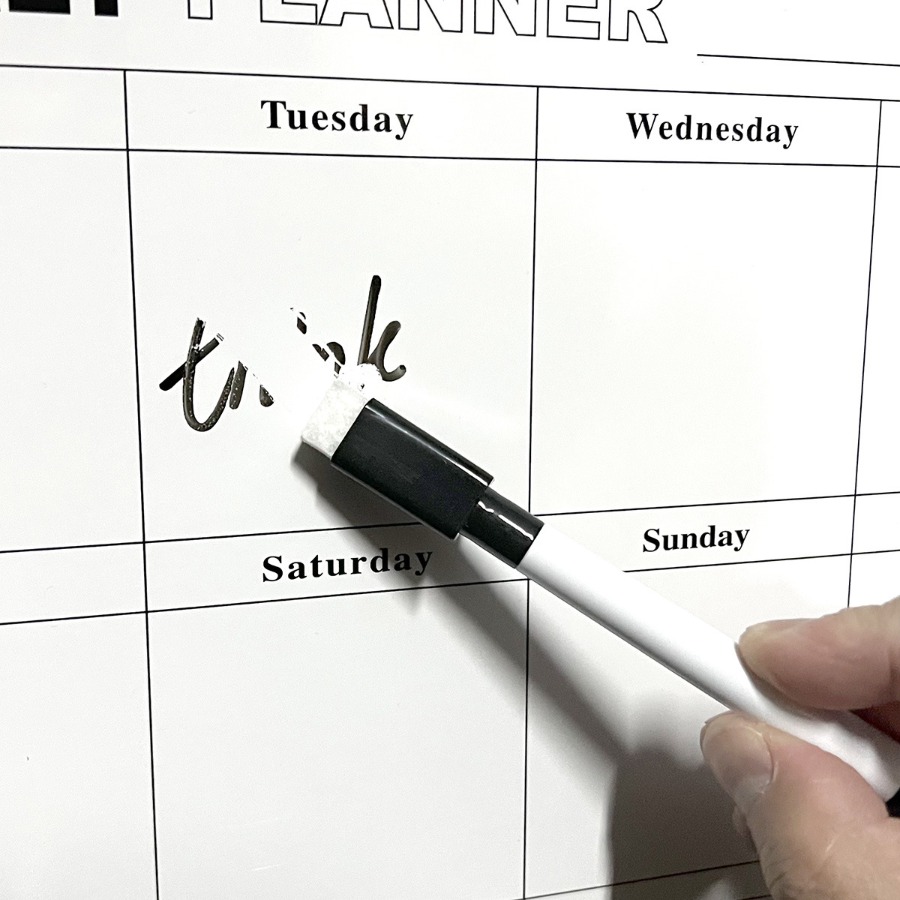 Erasable Week Plan Schedule Ca - Magnetic Calendar Board 评论和价格