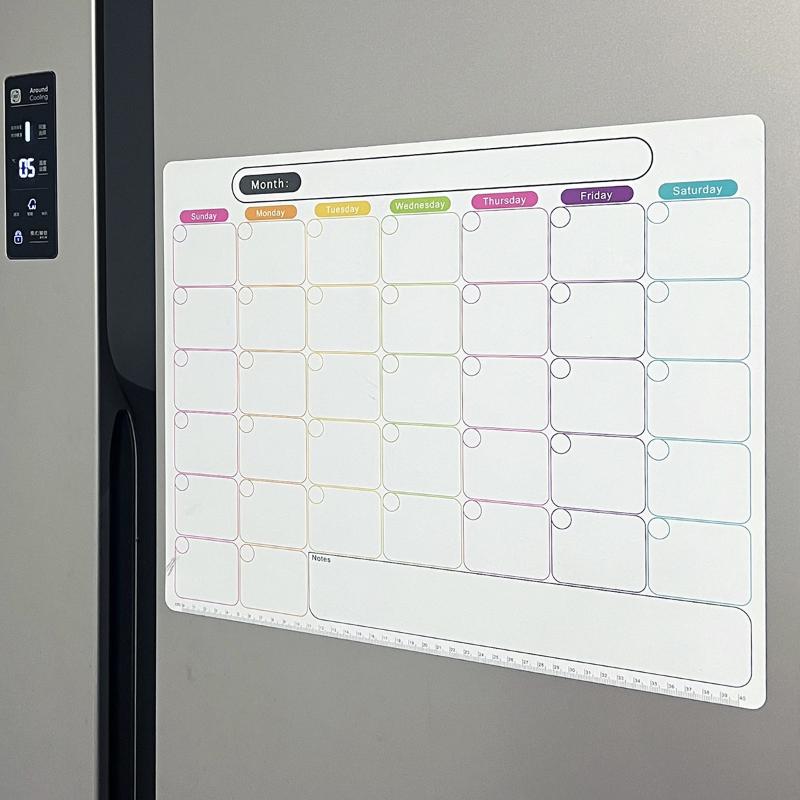 Hot Sale Board Magnetic Refrig - Magnetic Calendar Board 评论和价格