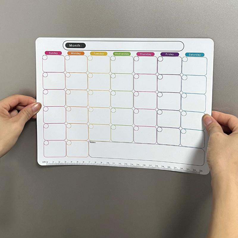 Hot Sale Board Magnetic Refrig - Magnetic Calendar Board 评论和价格