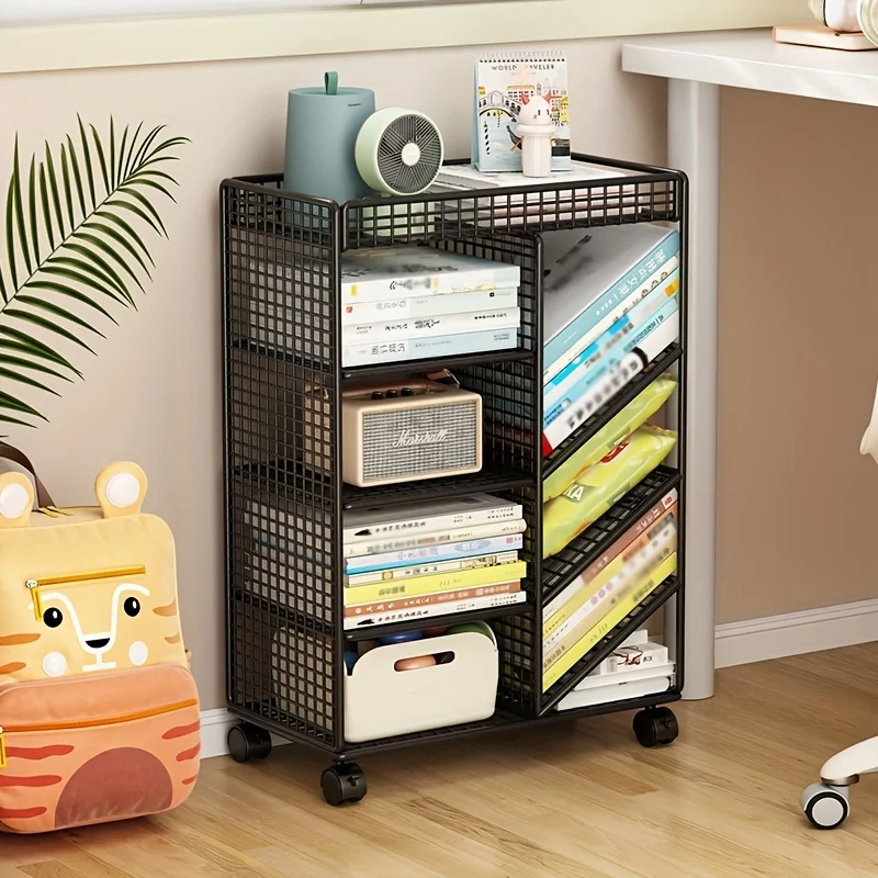 Rolling Book Cart -  Metal Mob - Home Office Shed 评论和价格