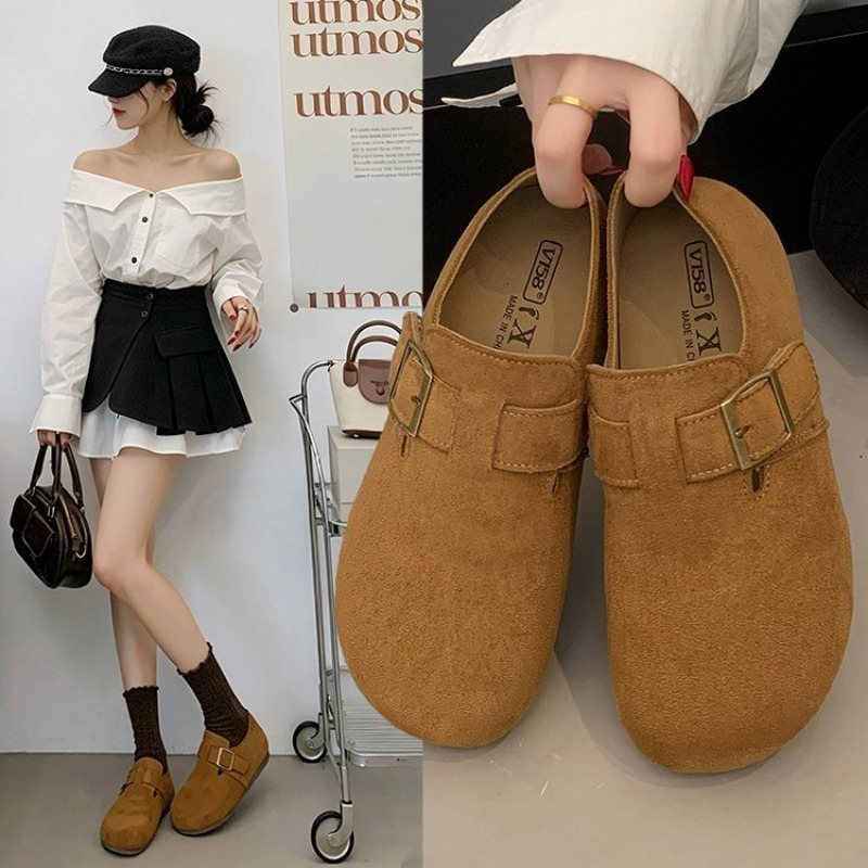 Women Suede Closed Back Birken - Home Office For Two 评论和价格