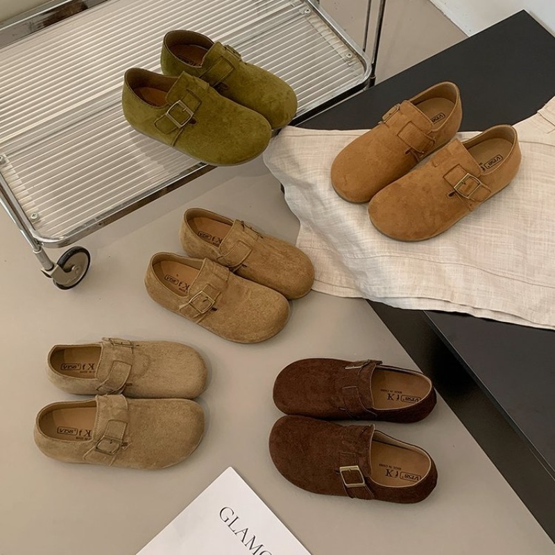 Women Suede Closed Back Birken - Home Office For Two 评论和价格