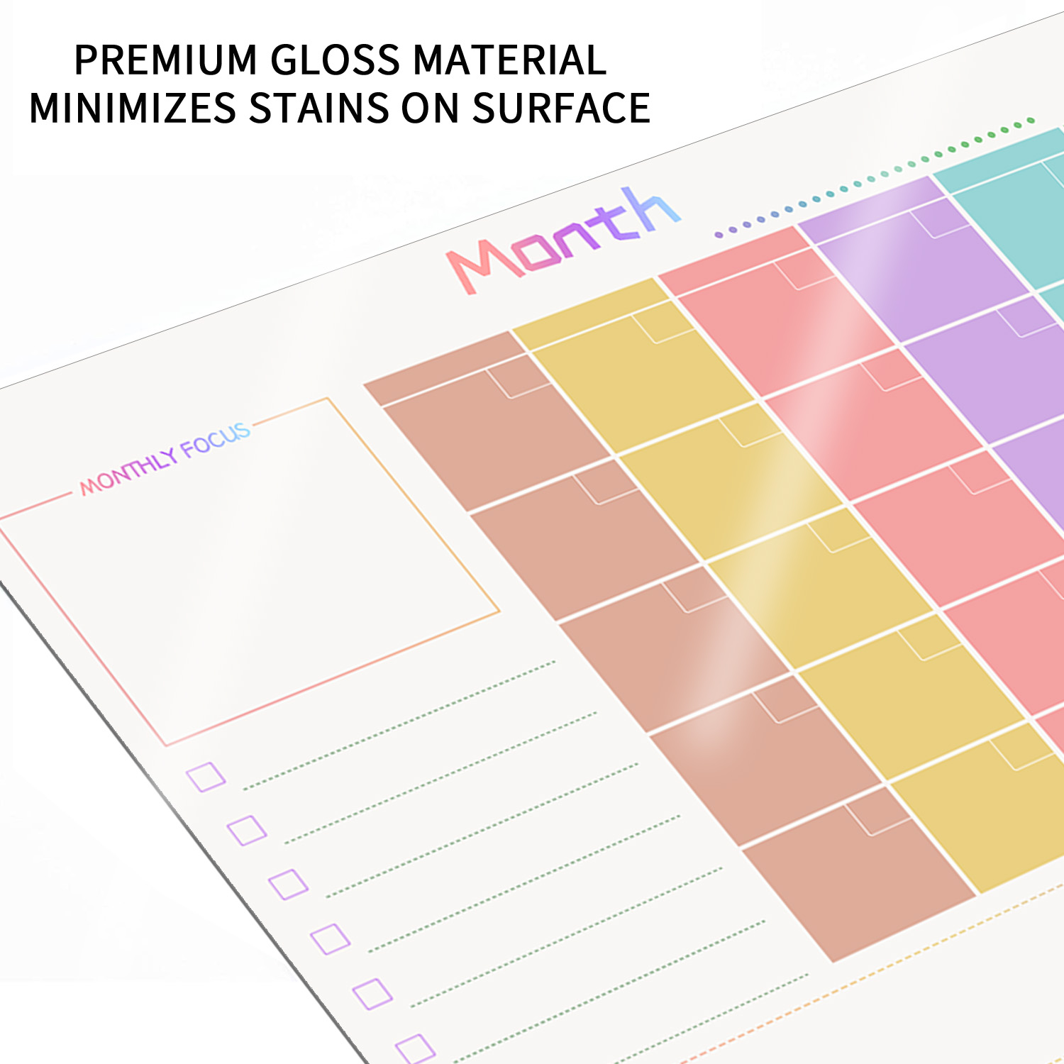 Magnetic Weekly Planner Fridge - Magnetic Calendar Board 评论和价格