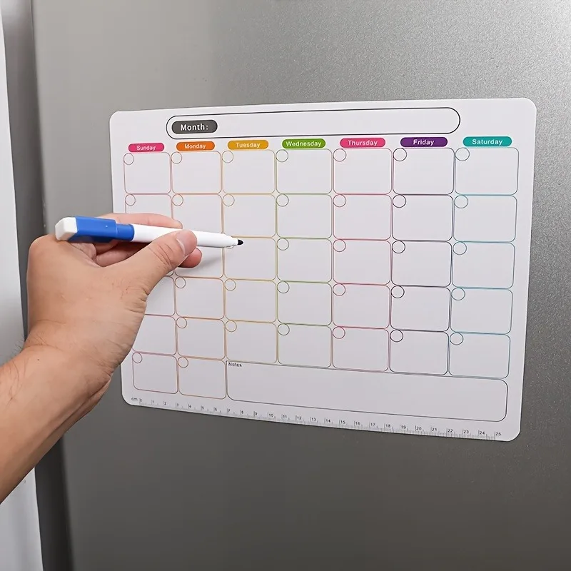 A Refrigerator Magnet ,Monthly - Magnetic Calendar Board 评论和价格